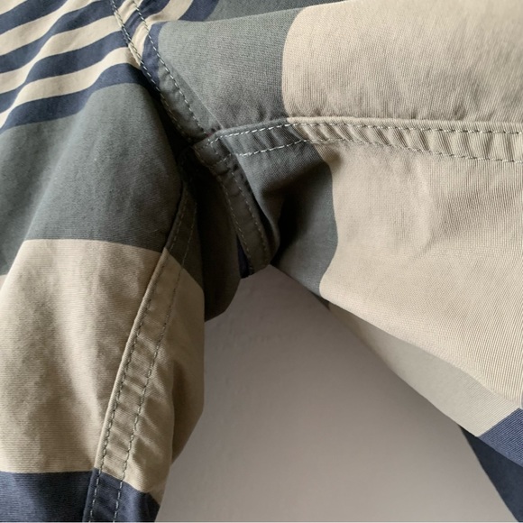 Patagonia Swim Water Wavefarer Striped Men's Tie Front Board Shorts 34 - Picture 6 of 10